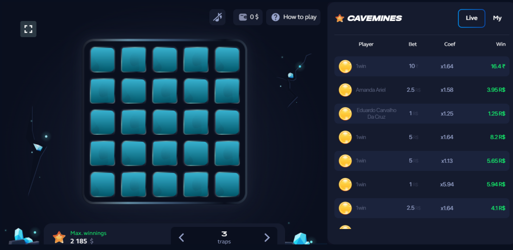 Cavemines (1Win Games)